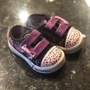 Sprinkle Toes Size 6 LIGHT UP Sneakers